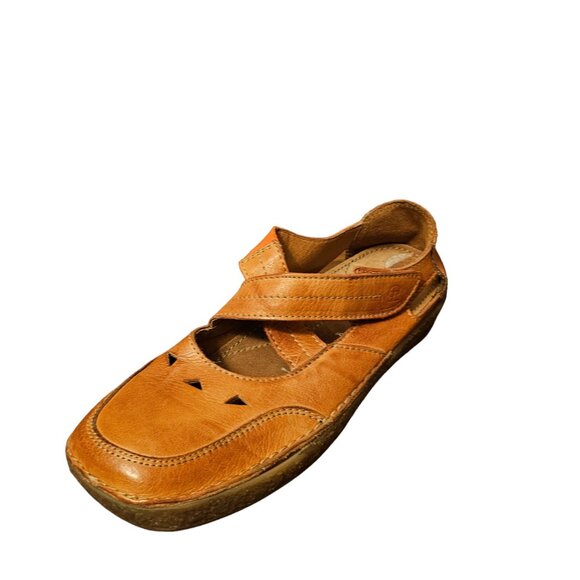 GROUND HOG ORANGE Mary Jane/ Doll shoes - Picture 2 of 6